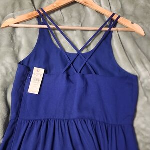 Loft Blue Strappy Dress